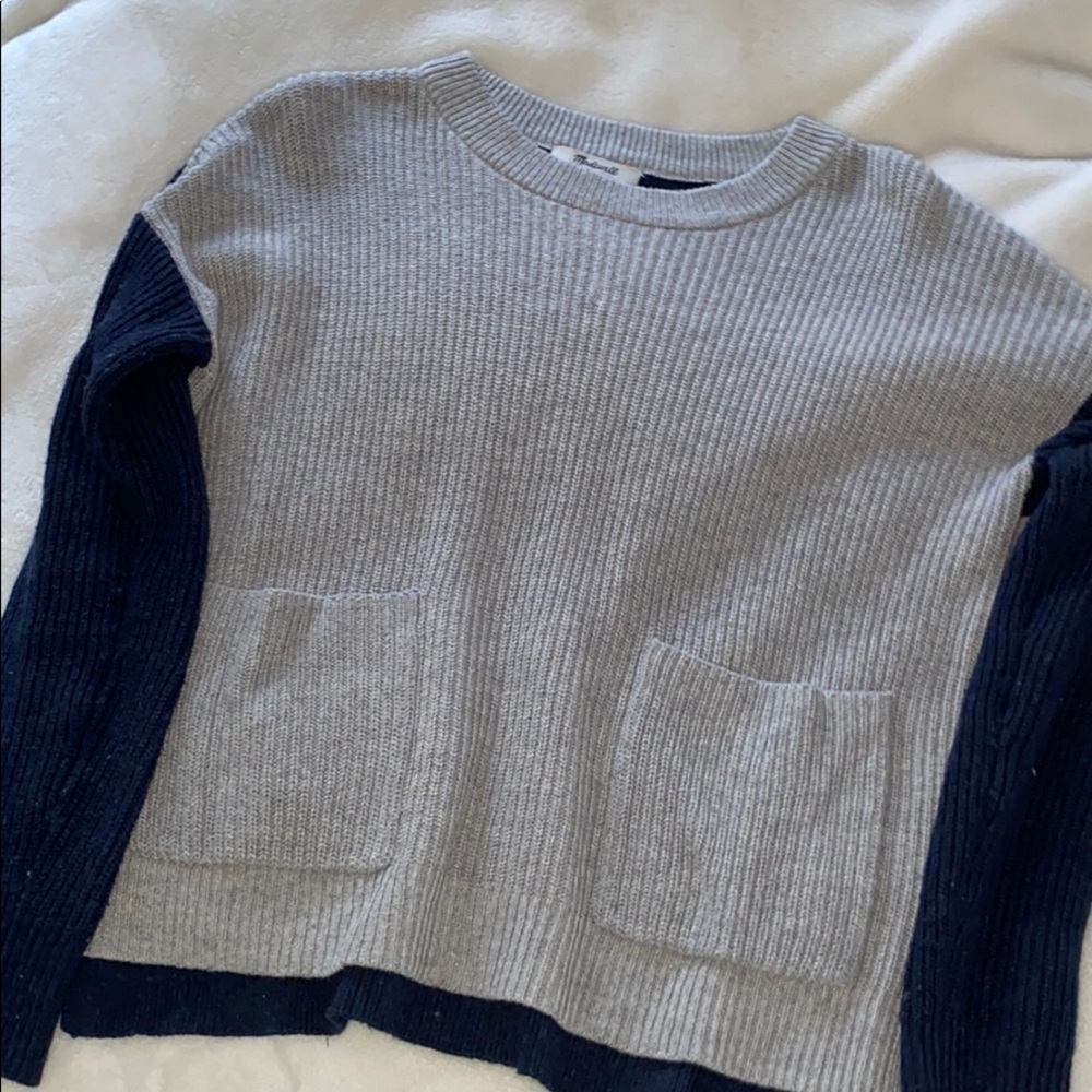 Madewell Patch Pocket Pullover In Colorblock - image 5